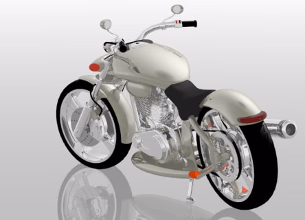 Harley Davidson – Custom-Konzept für Fahrerinnen – Ansicht 4