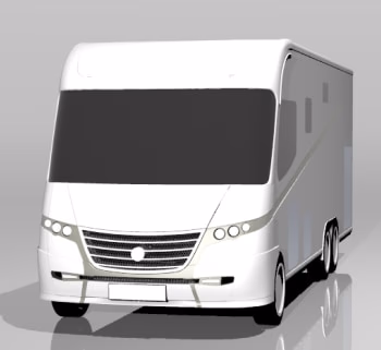 Frankia Reisemobil – Exterieurdesign bis zur Serienreife – Ansicht 3