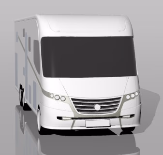 Frankia Reisemobil – Exterieurdesign bis zur Serienreife – Ansicht 4