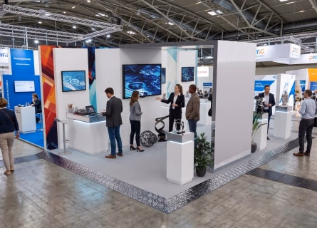 Messestanddesign – Bandbreite der Stilrichtungen – Ansicht 4