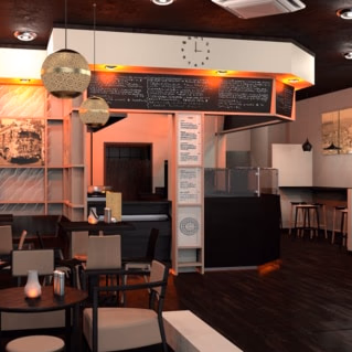 Mahmouds Restaurant Heidelberg – Innenraumgestaltung – Ansicht 4