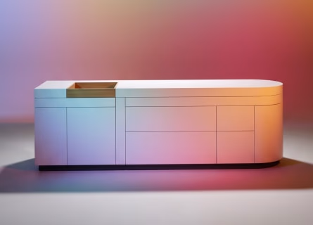 Multifunktionale Loftküche für ein neues Oberflächenmaterial – Ansicht 5